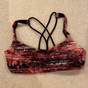 Lululemon size 2 multi colored sports bra